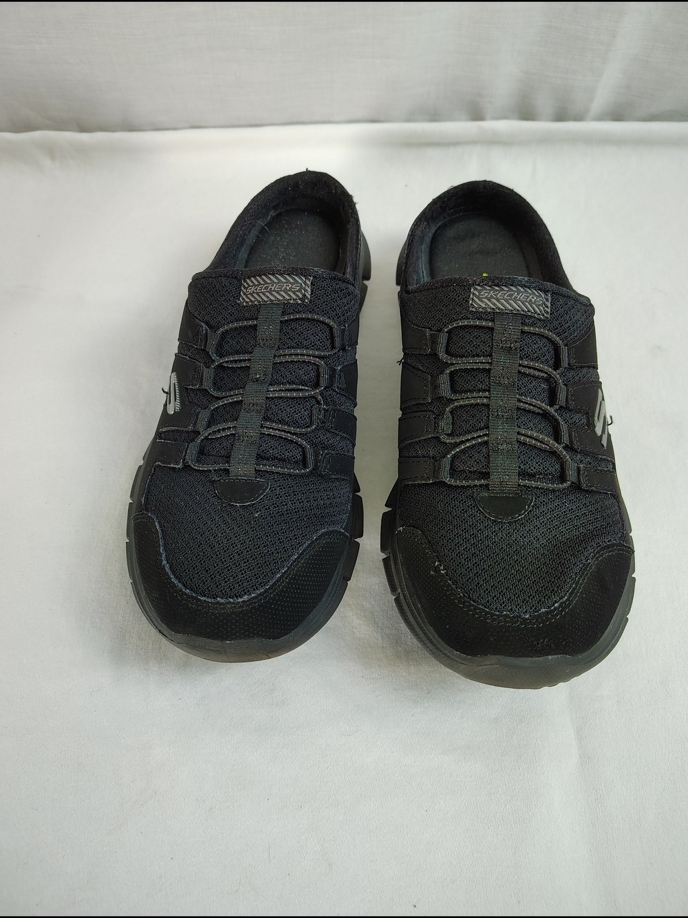 Skechers Women's Black Slip-On Athletic Shoes